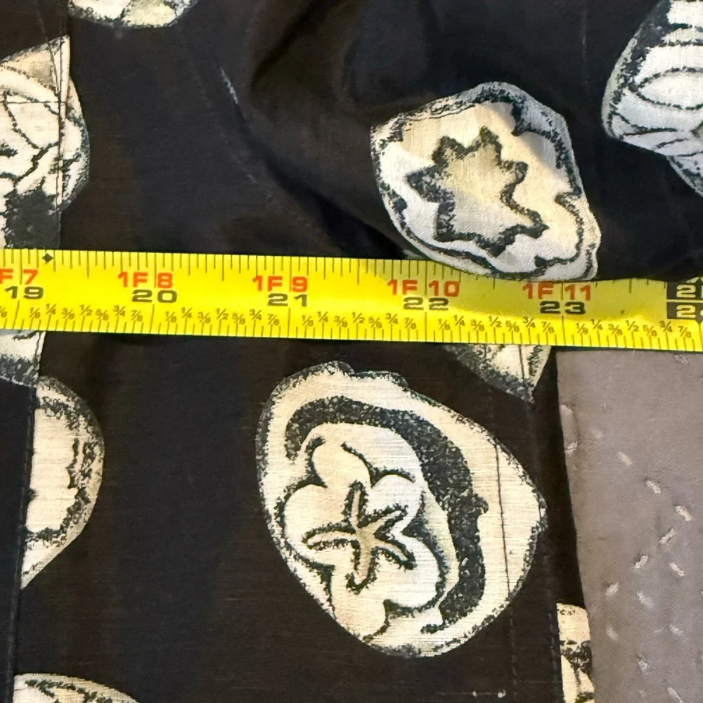 ✨ Reunion Mens Lightweight Linen Silk Summer Button Up Shirt Size M